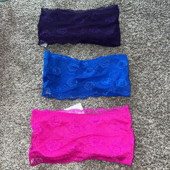 Lot of 3 Strapless Lace Bras - Picture 2 of 3